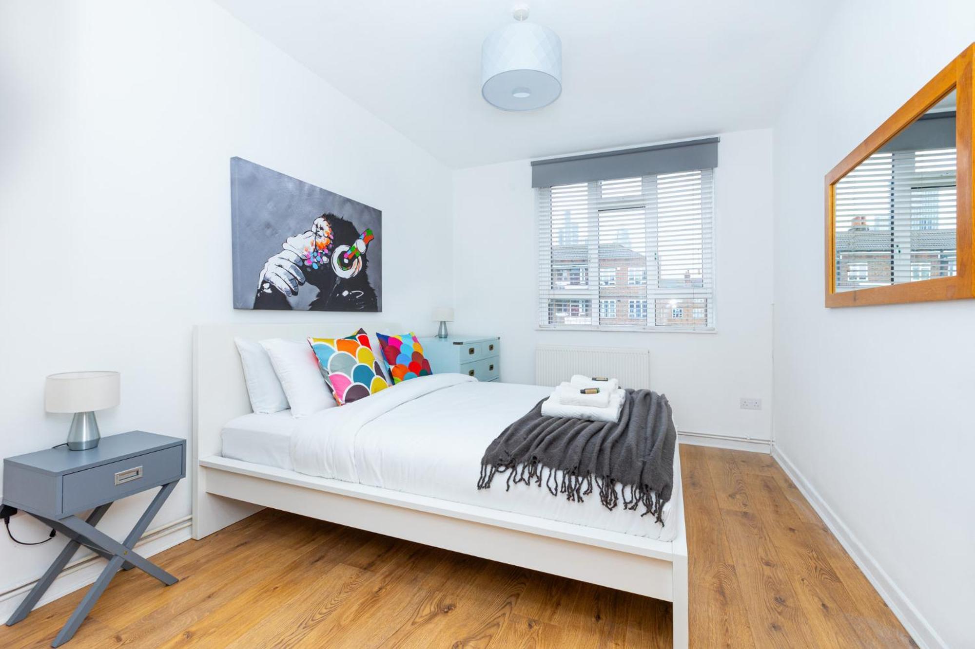 Bright Modern 1 Bedroom Flat, 5 Min To Vauxhall St Лондон Экстерьер фото