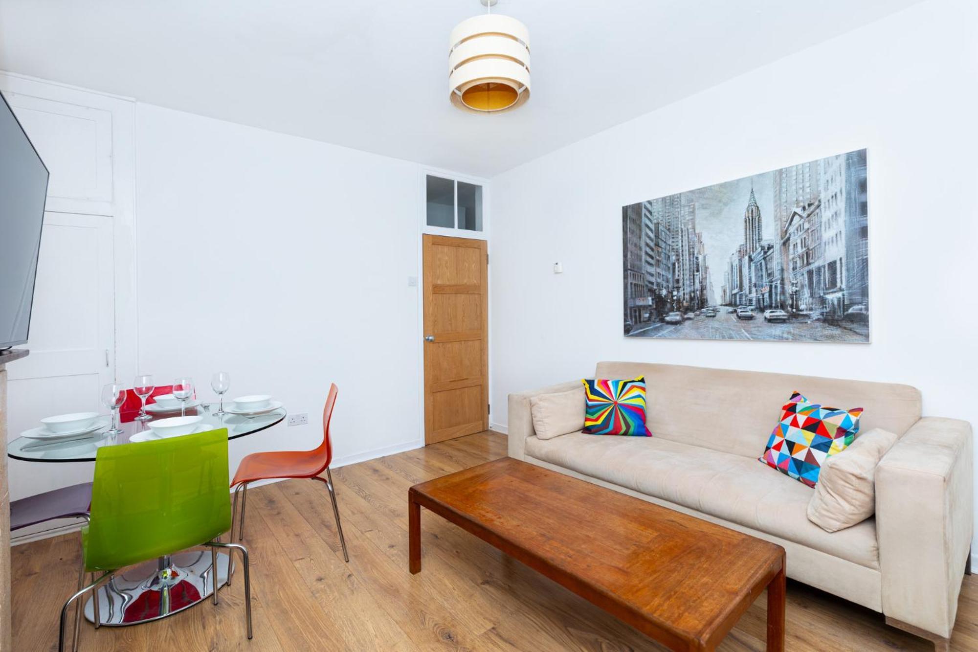 Bright Modern 1 Bedroom Flat, 5 Min To Vauxhall St Лондон Экстерьер фото