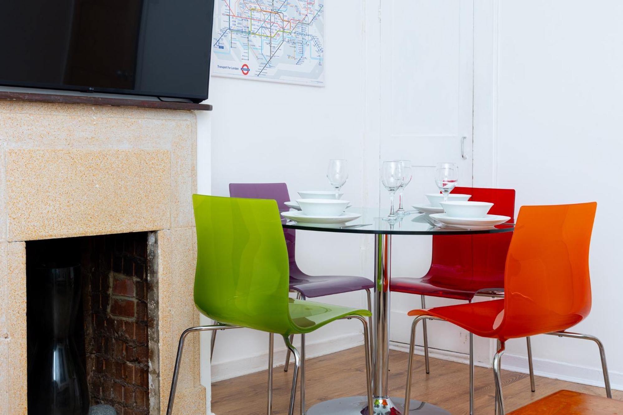 Bright Modern 1 Bedroom Flat, 5 Min To Vauxhall St Лондон Экстерьер фото