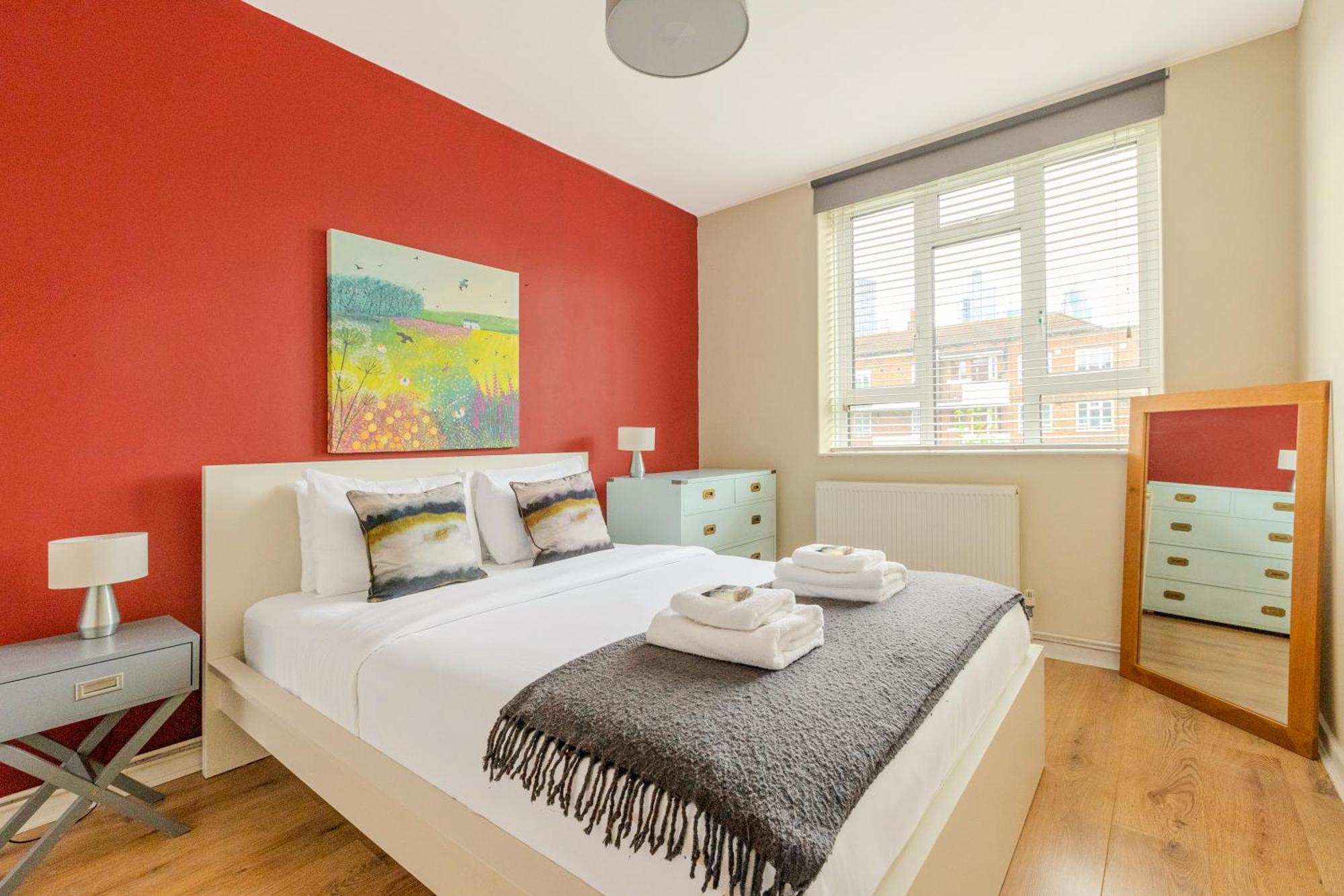 Bright Modern 1 Bedroom Flat, 5 Min To Vauxhall St Лондон Экстерьер фото